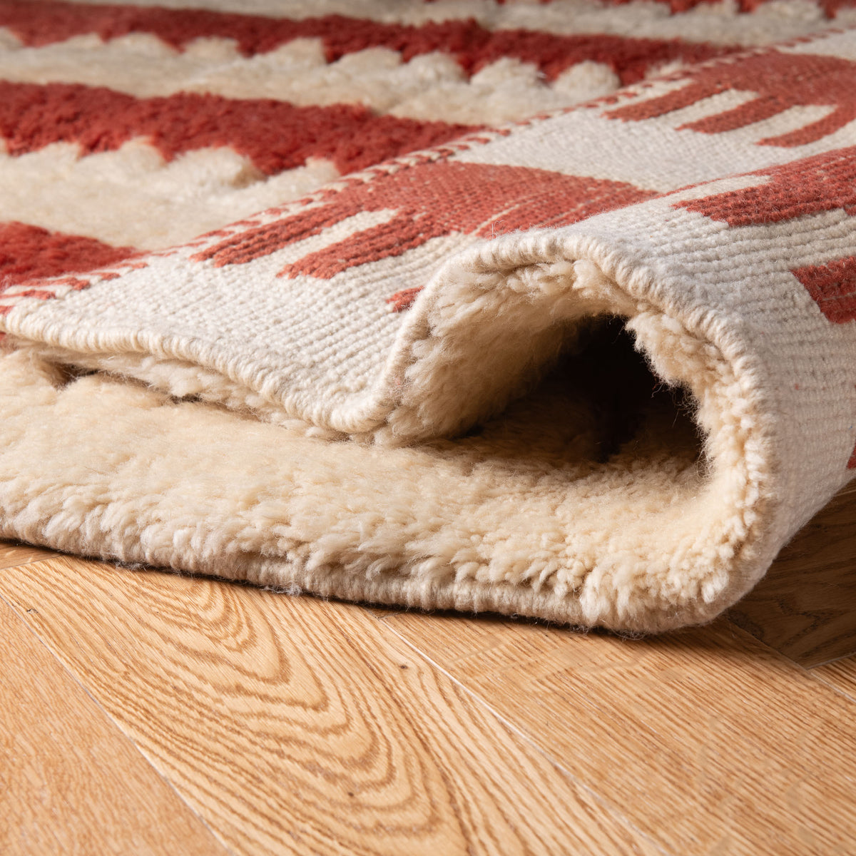 Warm Current - Luxury Shag Moroccan Rug