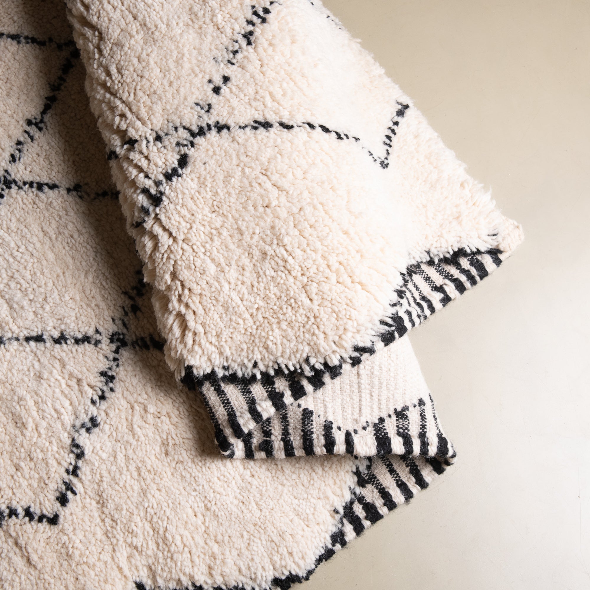 Tahir - Shag Moroccan rug