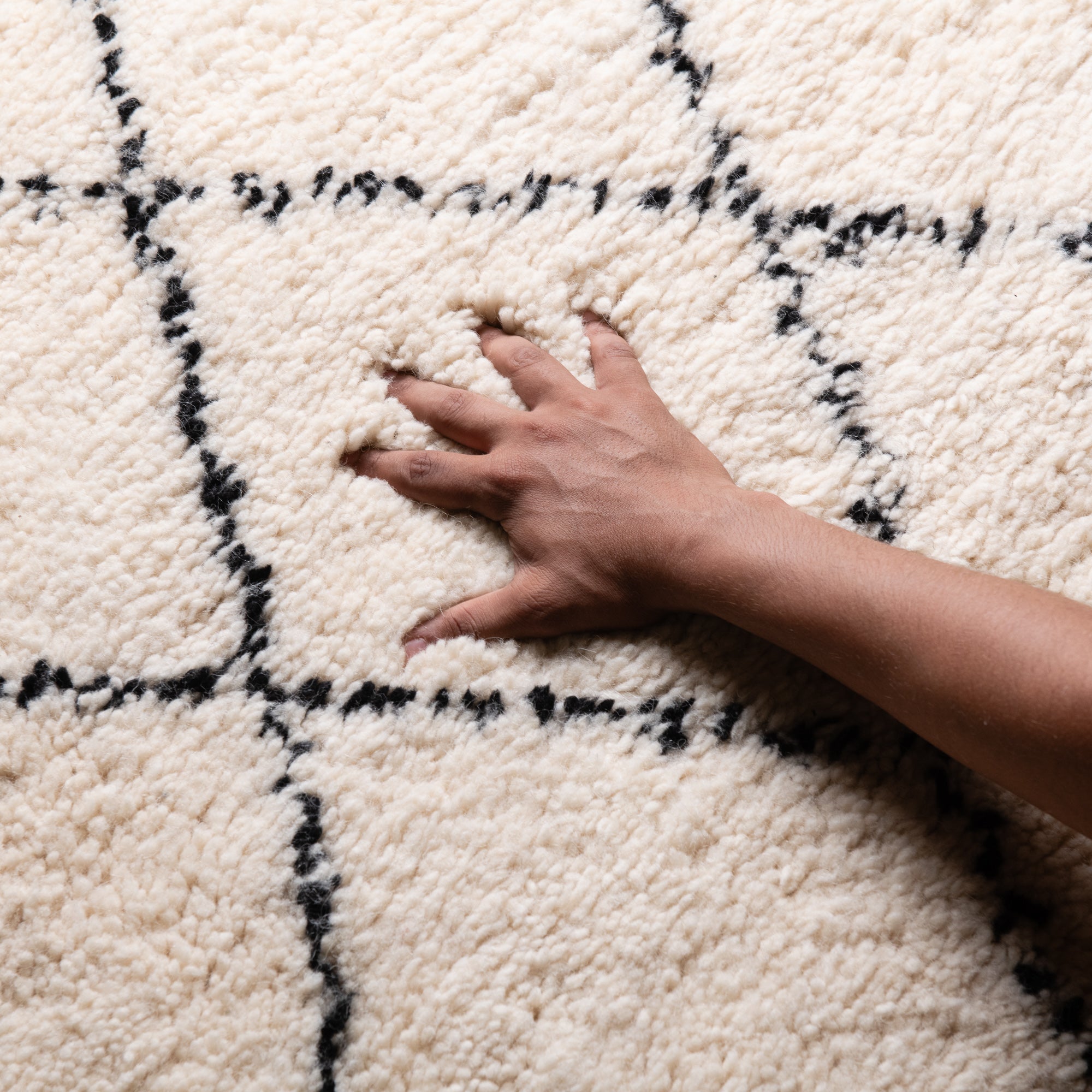 Tahir - Shag Moroccan rug