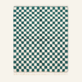 Dama Teal - Shag Moroccan rug