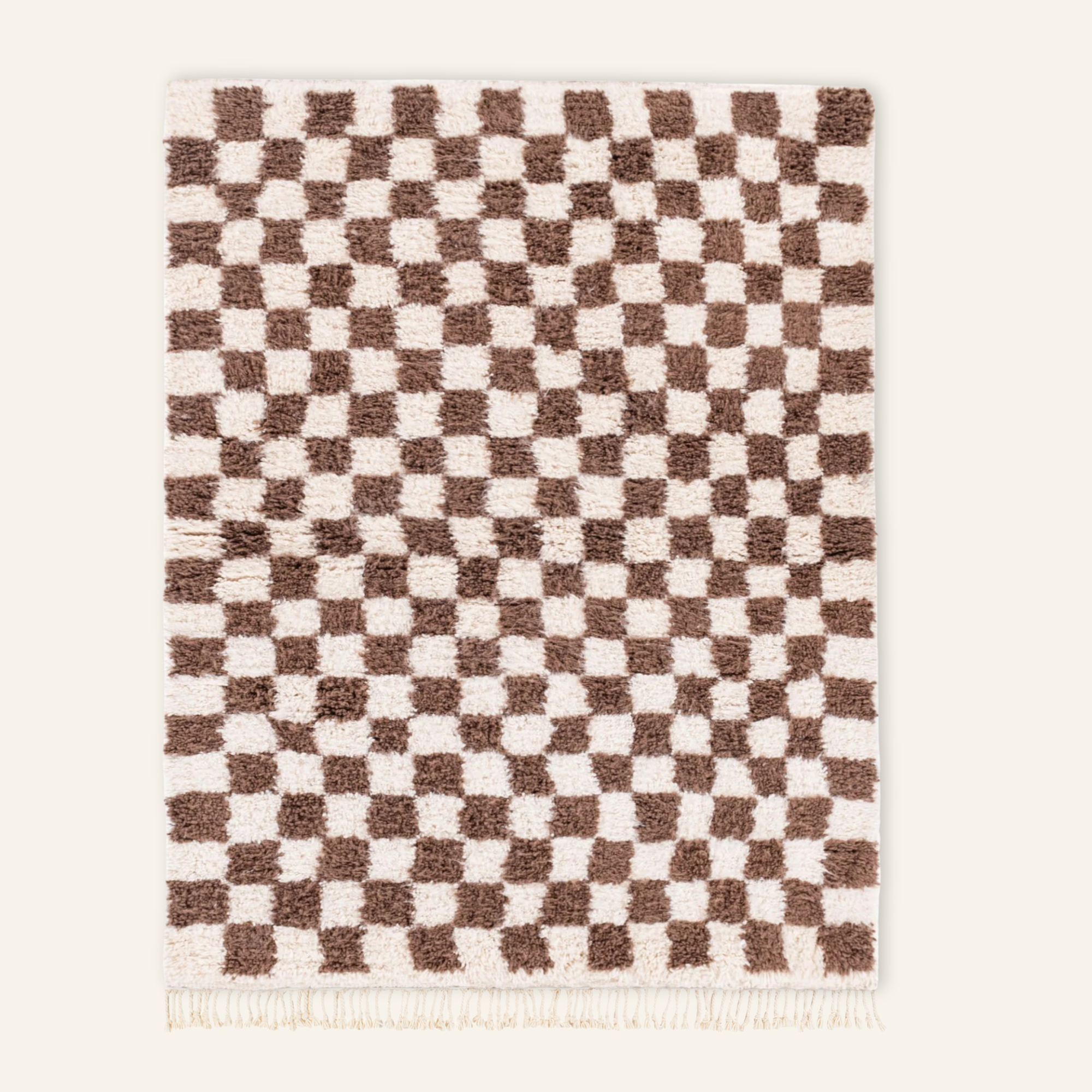 Dama Brown - Shag Moroccan rug