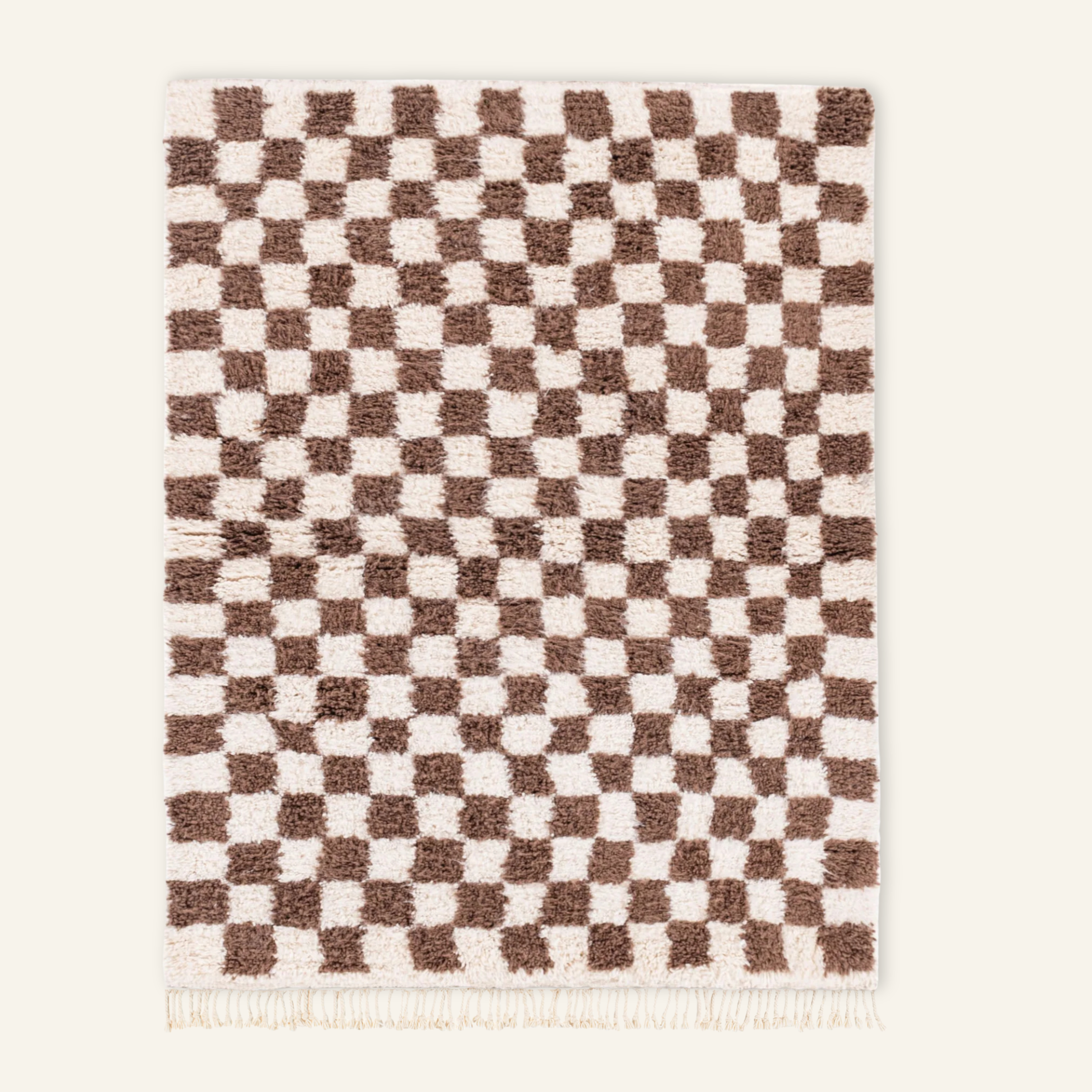 Dama Brown - Shag Moroccan rug