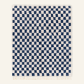 Dama Navy Blue - Shag Moroccan rug