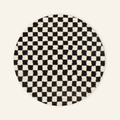 Dama Round - Shag Moroccan rug