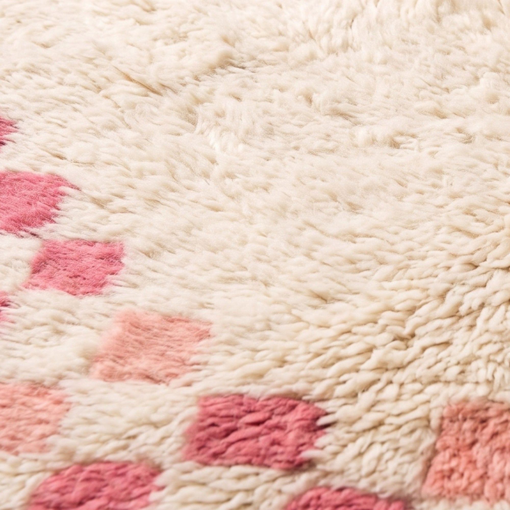 Zellige - Shag Moroccan rug