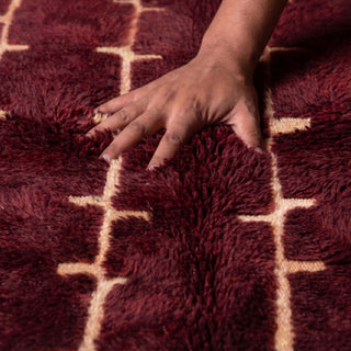 Woven Memory - Luxury Shag Moroccan Rug