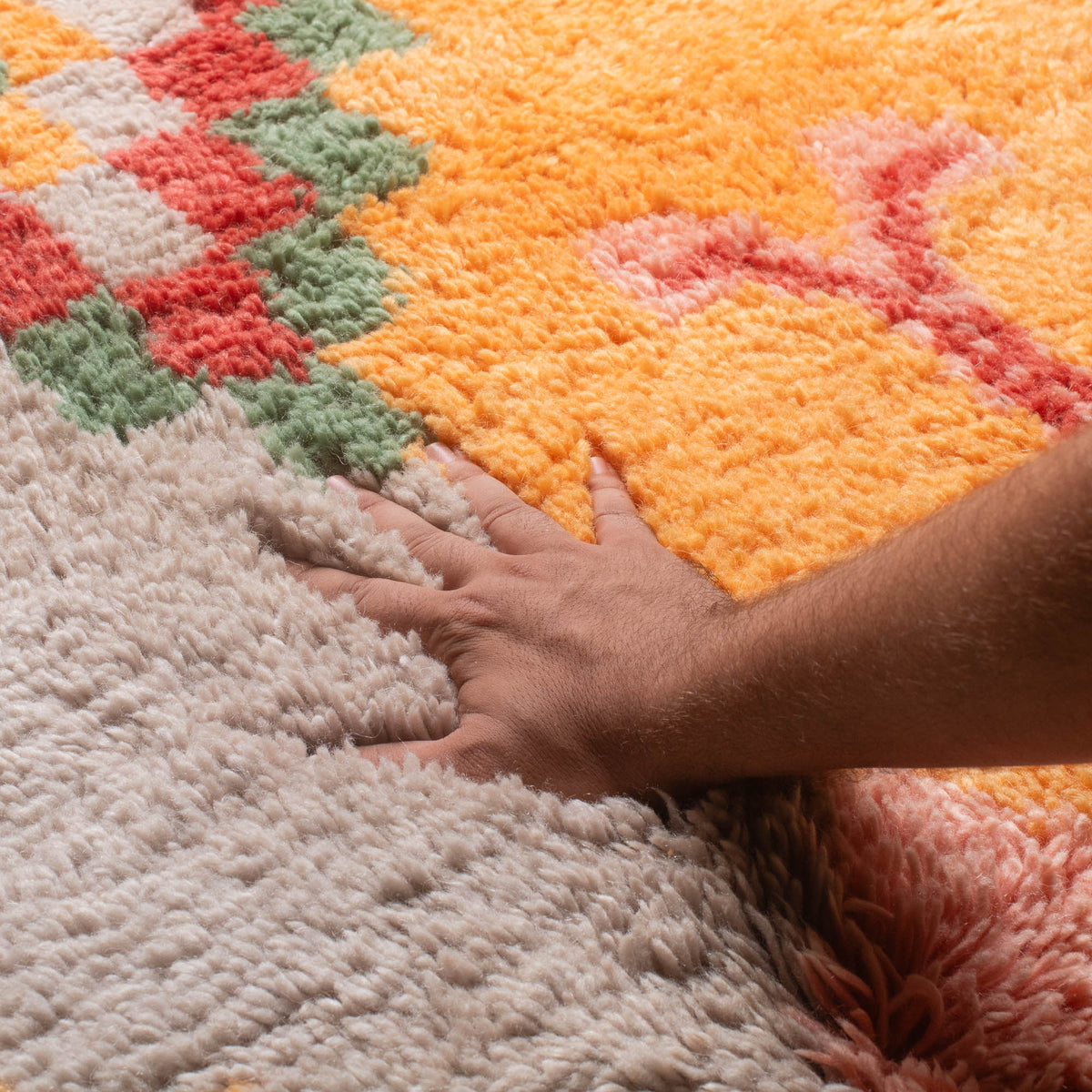 Fadia - Shag Moroccan rug