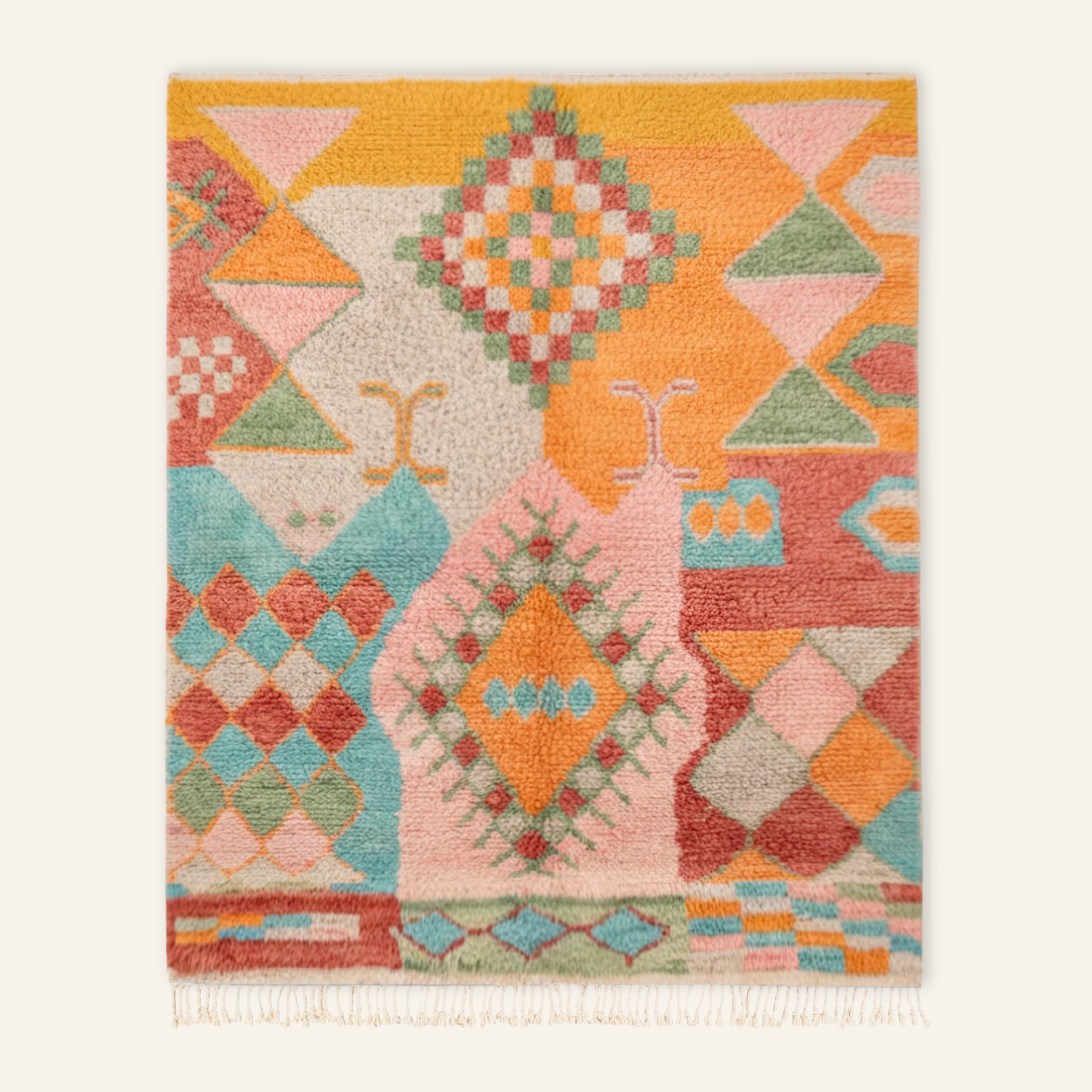 Fadia - Shag Moroccan rug