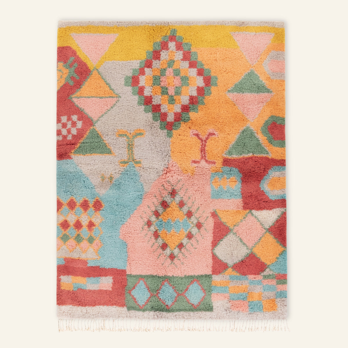 Fadia - Shag Moroccan rug