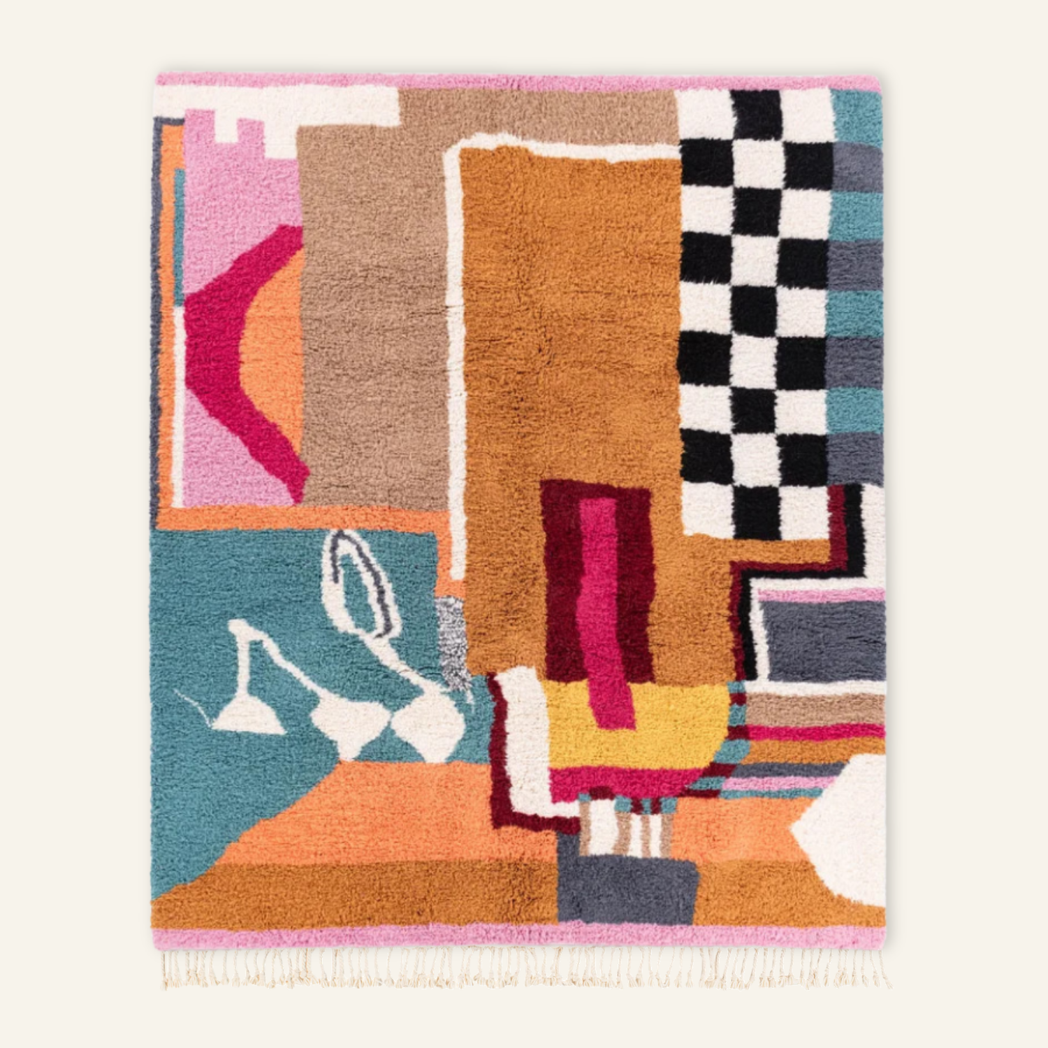 Farida - Shag Moroccan rug