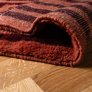 Graphic Earth -  Luxury Shag Moroccan Runner Rug
