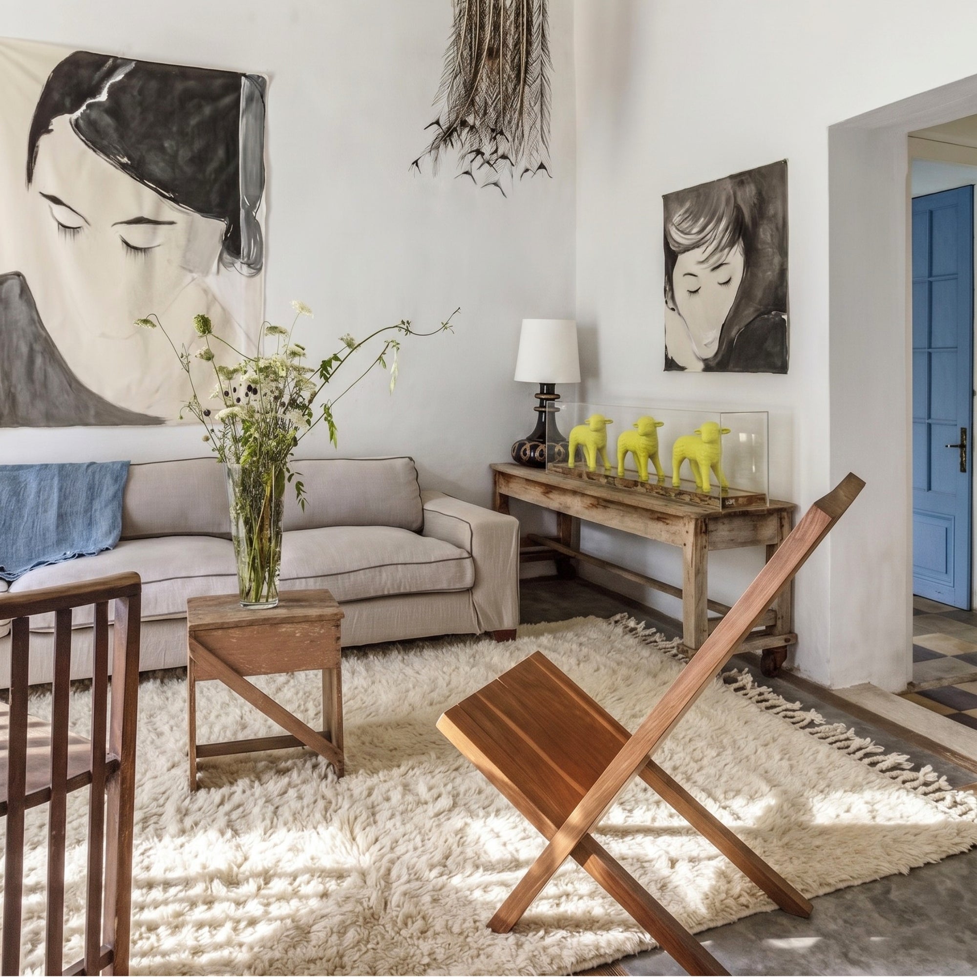 Glow - Luxury Shag Moroccan Rug