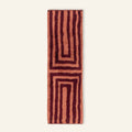 Graphic Earth -  Luxury Shag Moroccan Runner Rug