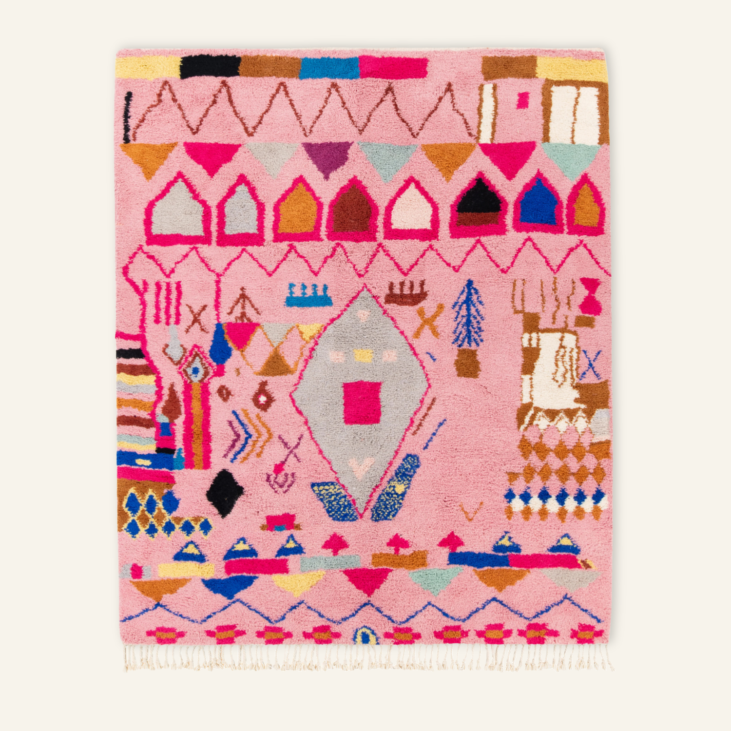 Hayat - Shag Moroccan rug