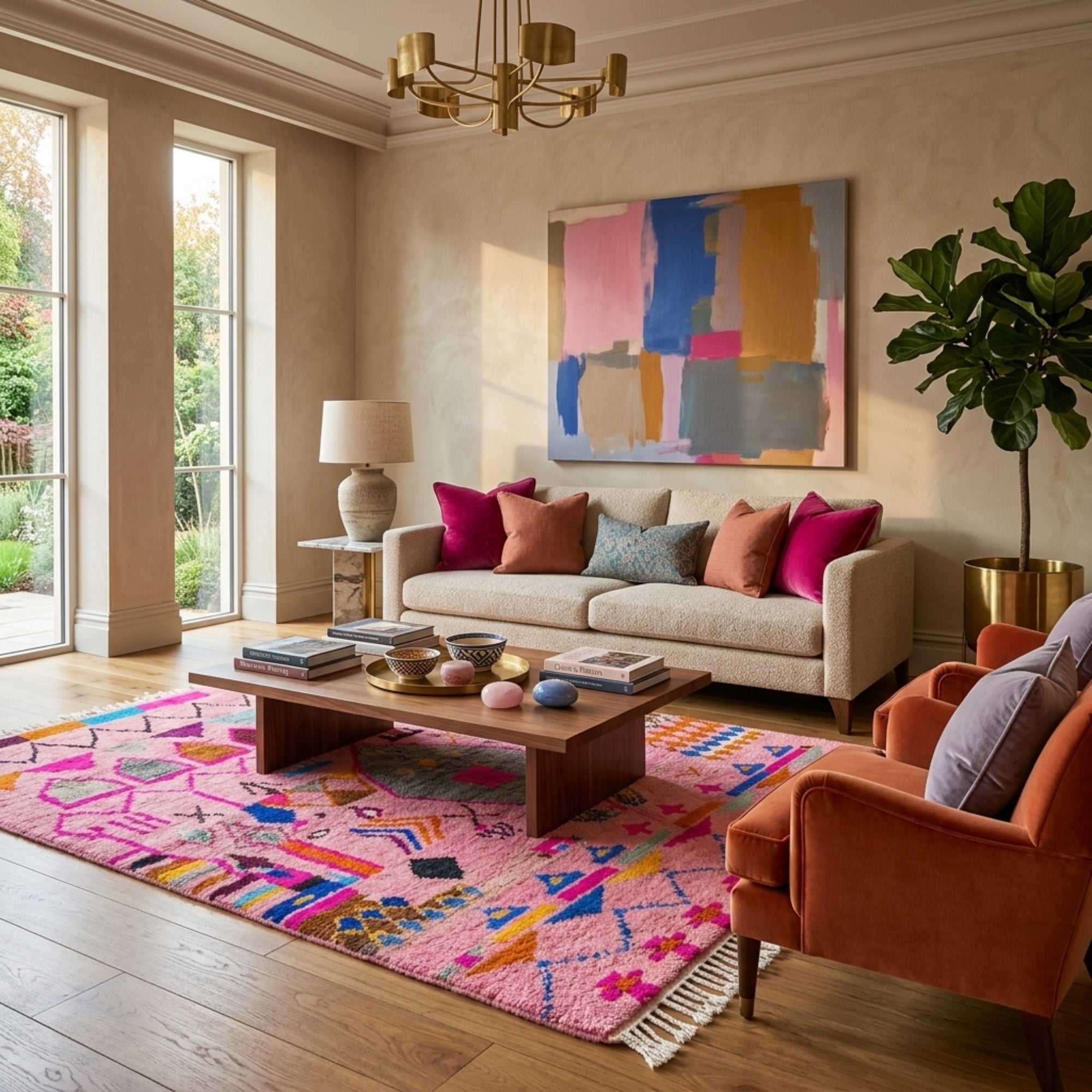 Hayat - Shag Moroccan rug