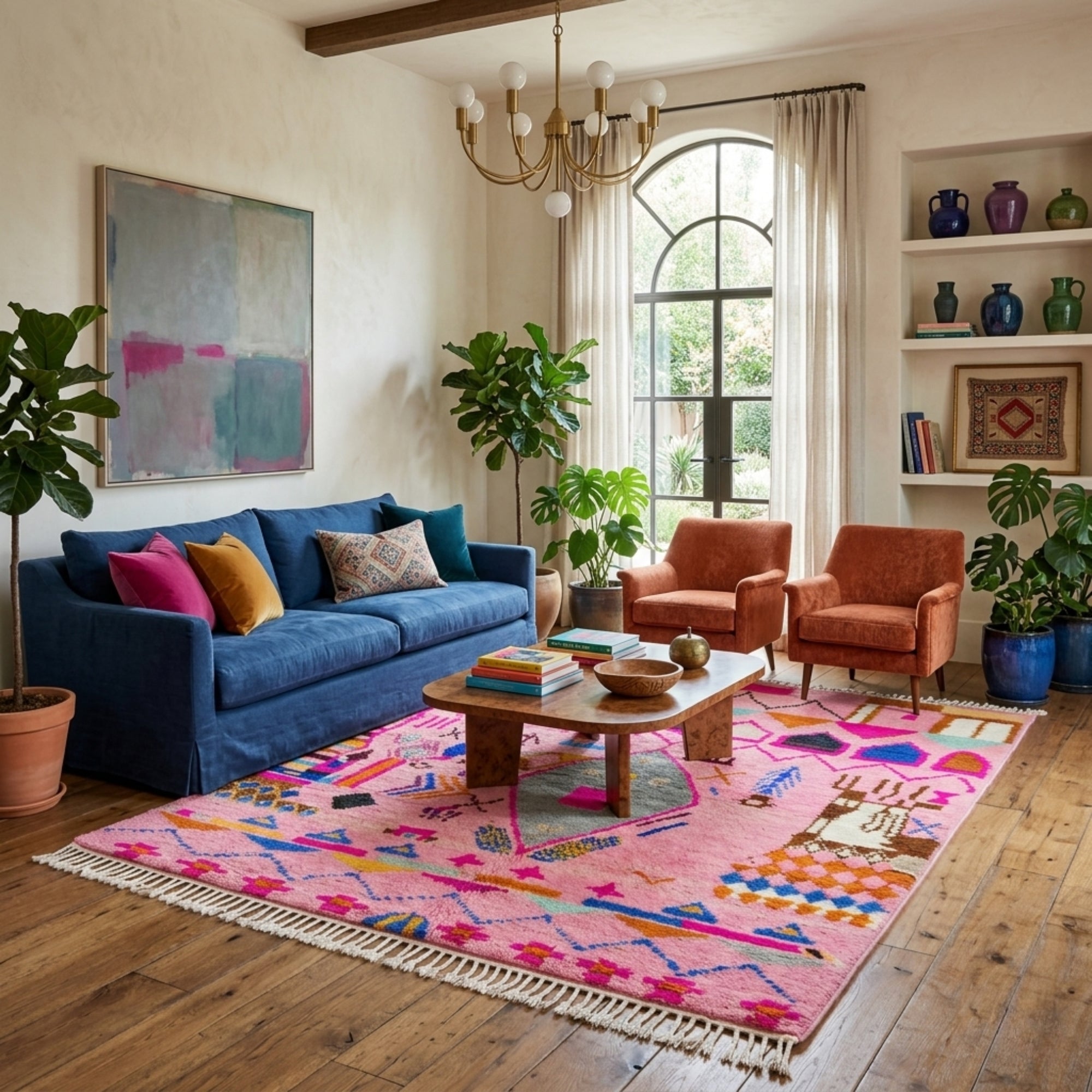 Hayat - Shag Moroccan rug