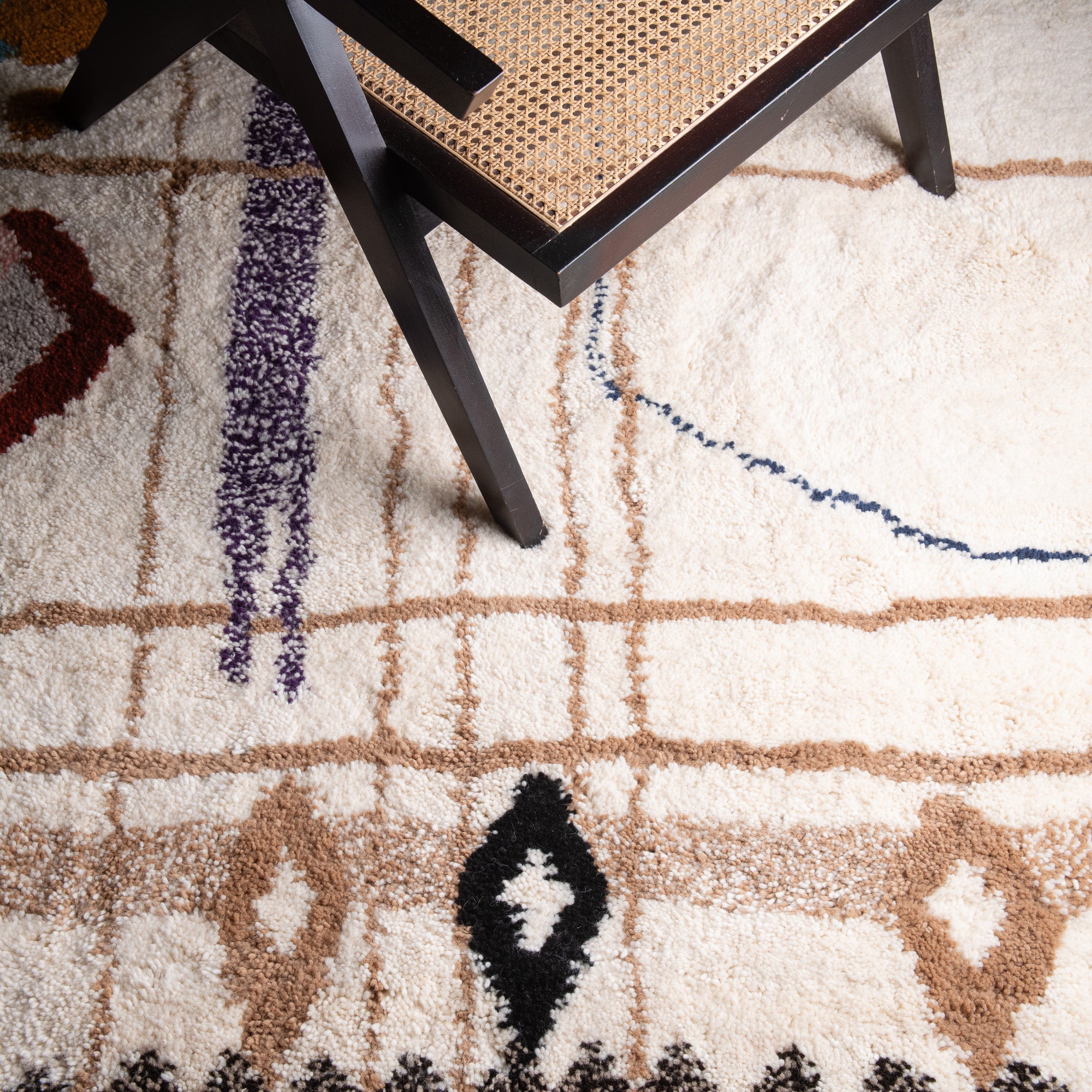 Ilham - Shag Moroccan rug