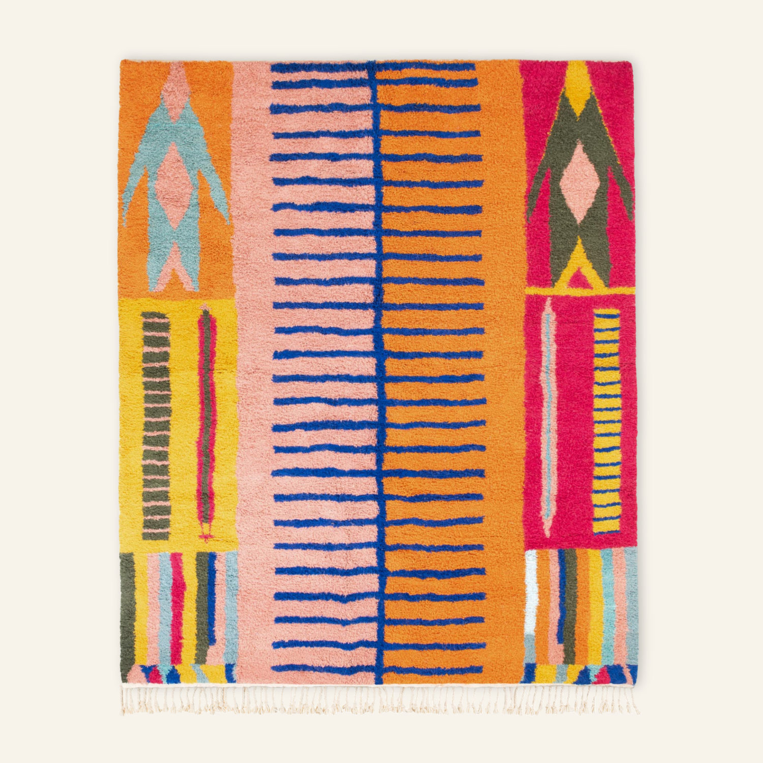 Ibtihaj - Shag Moroccan rug