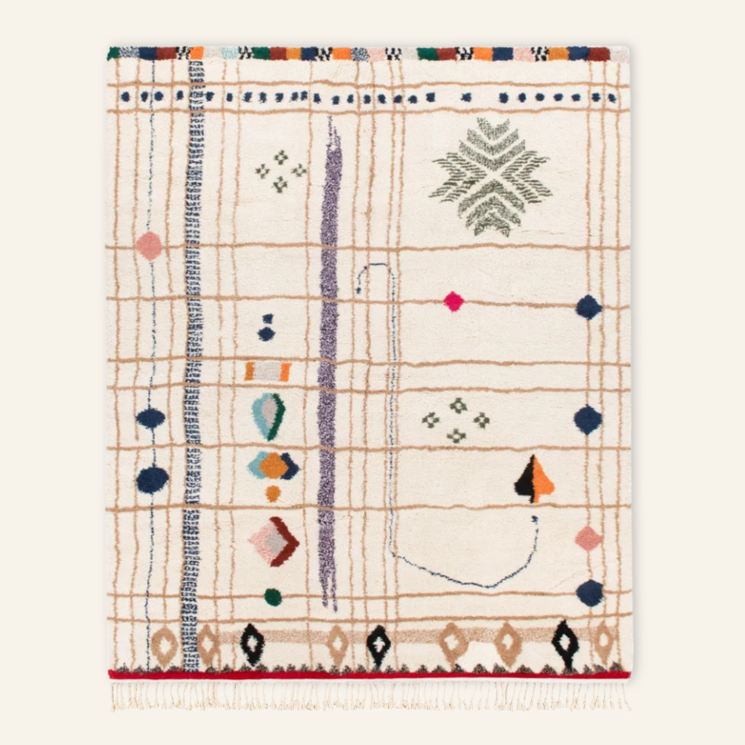 Ilham - Shag Moroccan rug