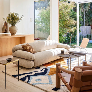 Ink Flowing - Luxury Shag Moroccan Rug