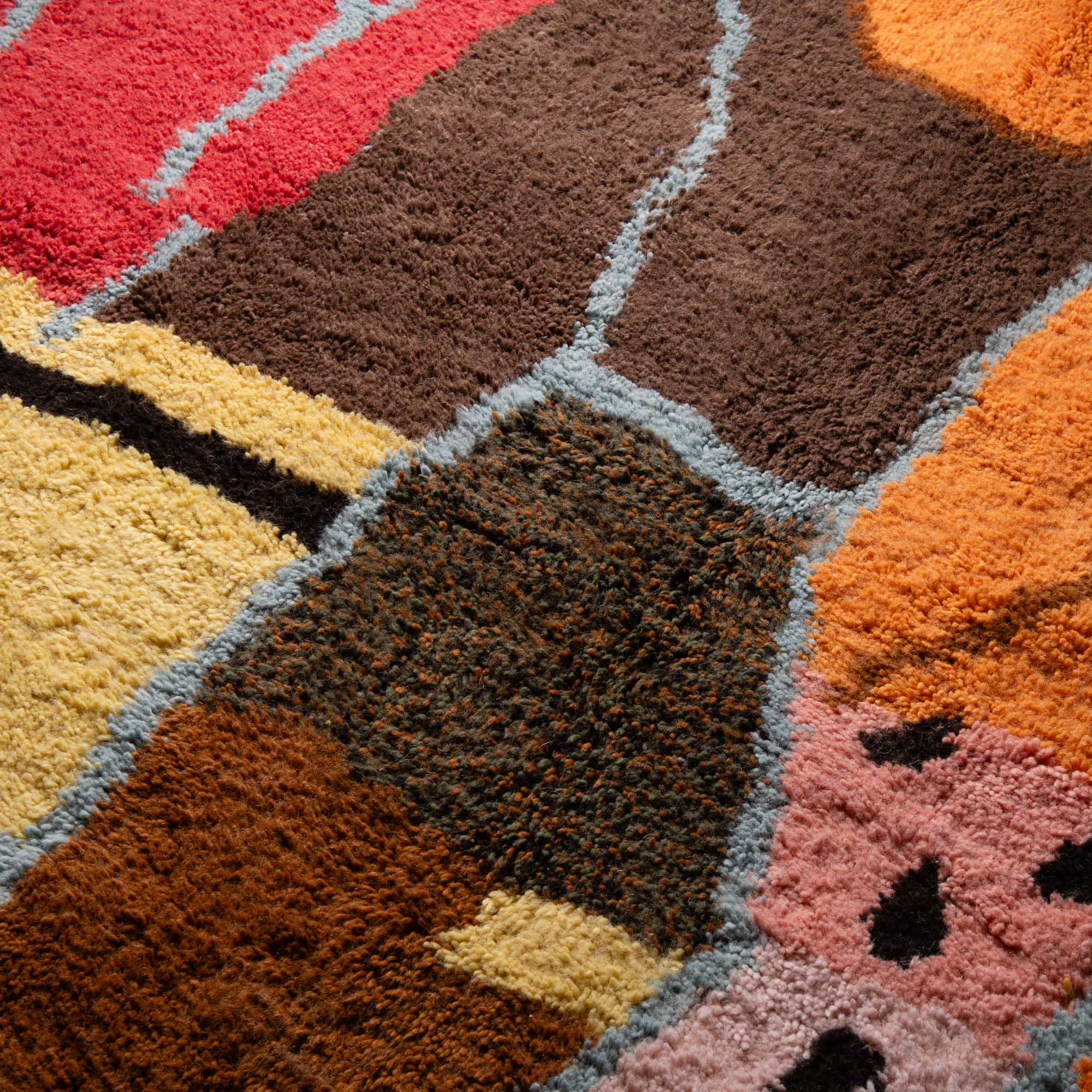 Jamila - Shag Moroccan rug
