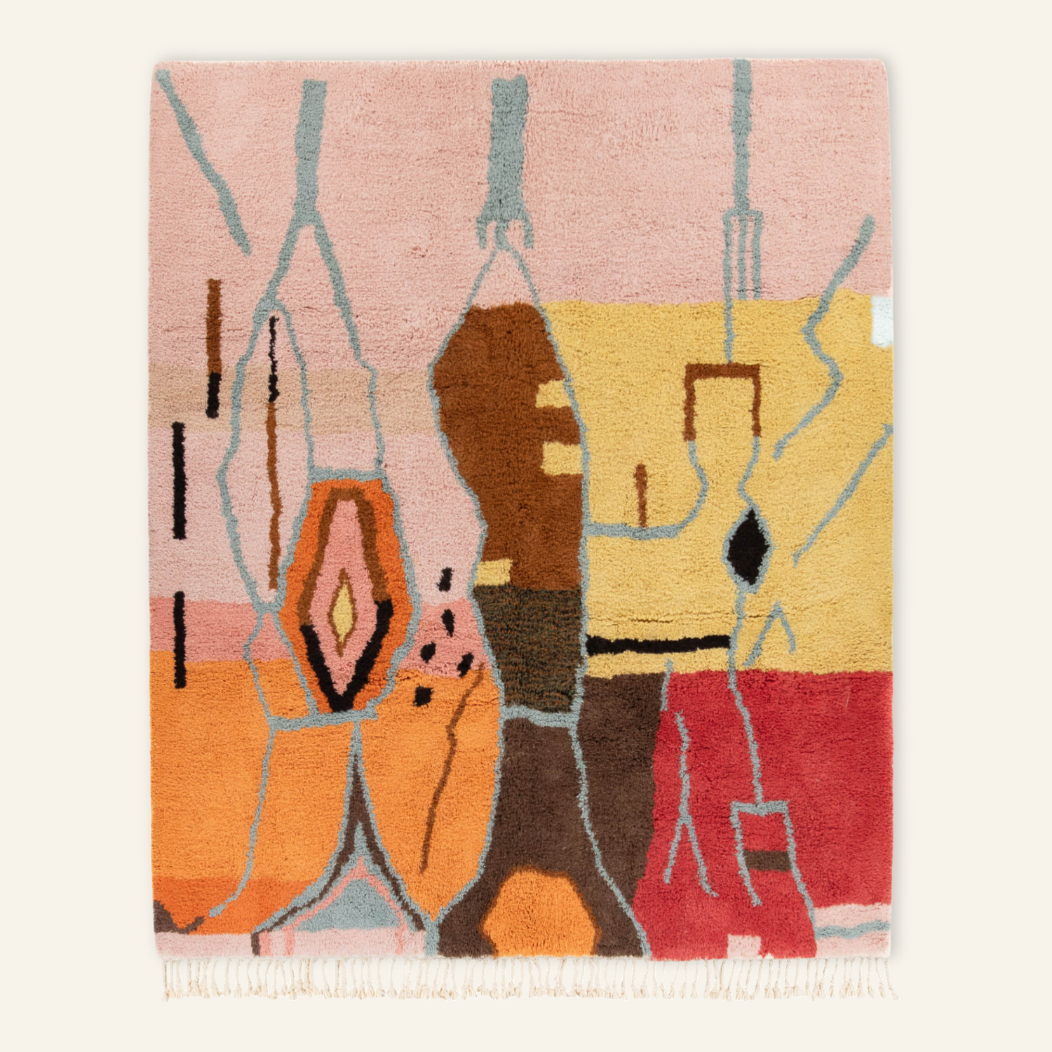 Jamila - Shag Moroccan rug