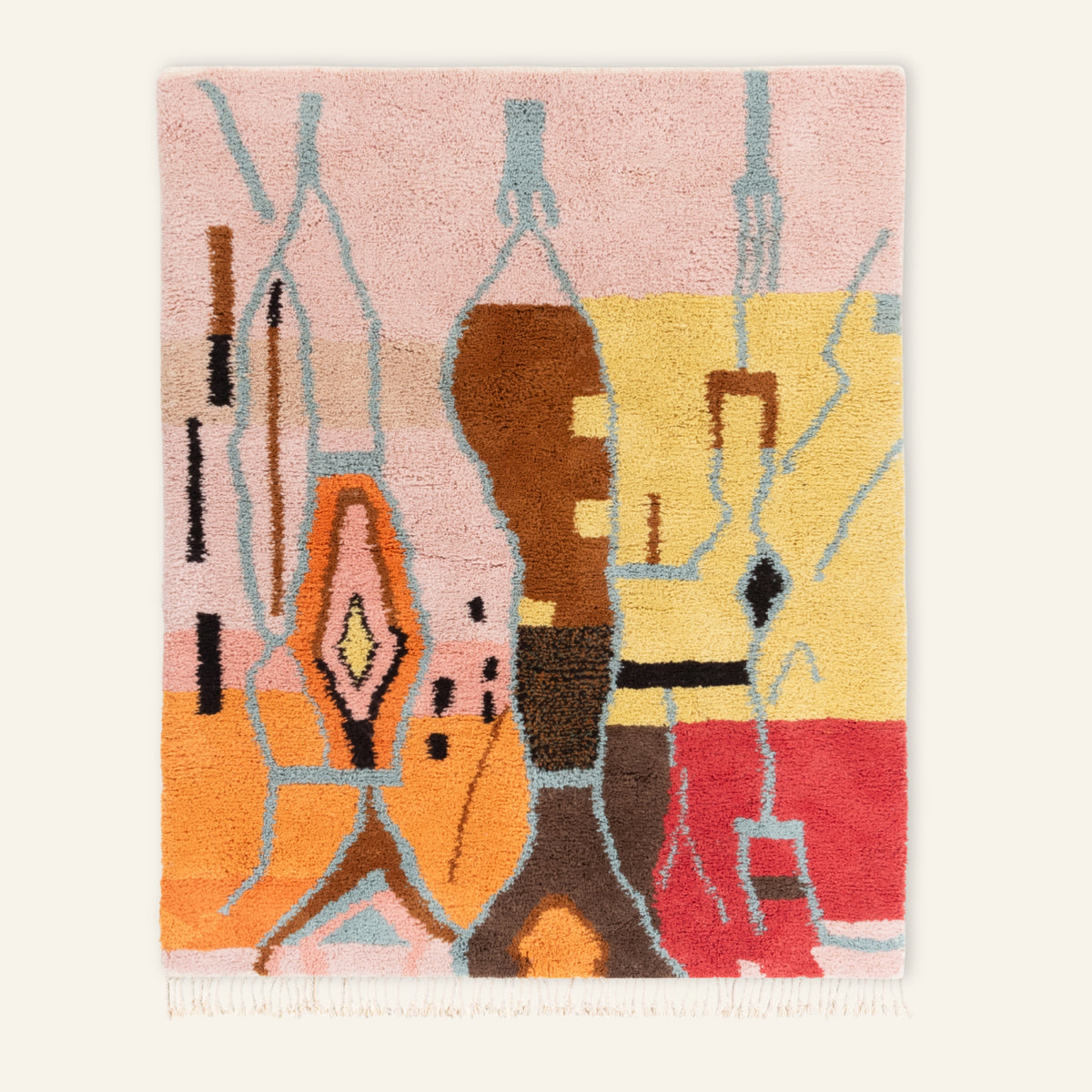 Jamila - Shag Moroccan rug
