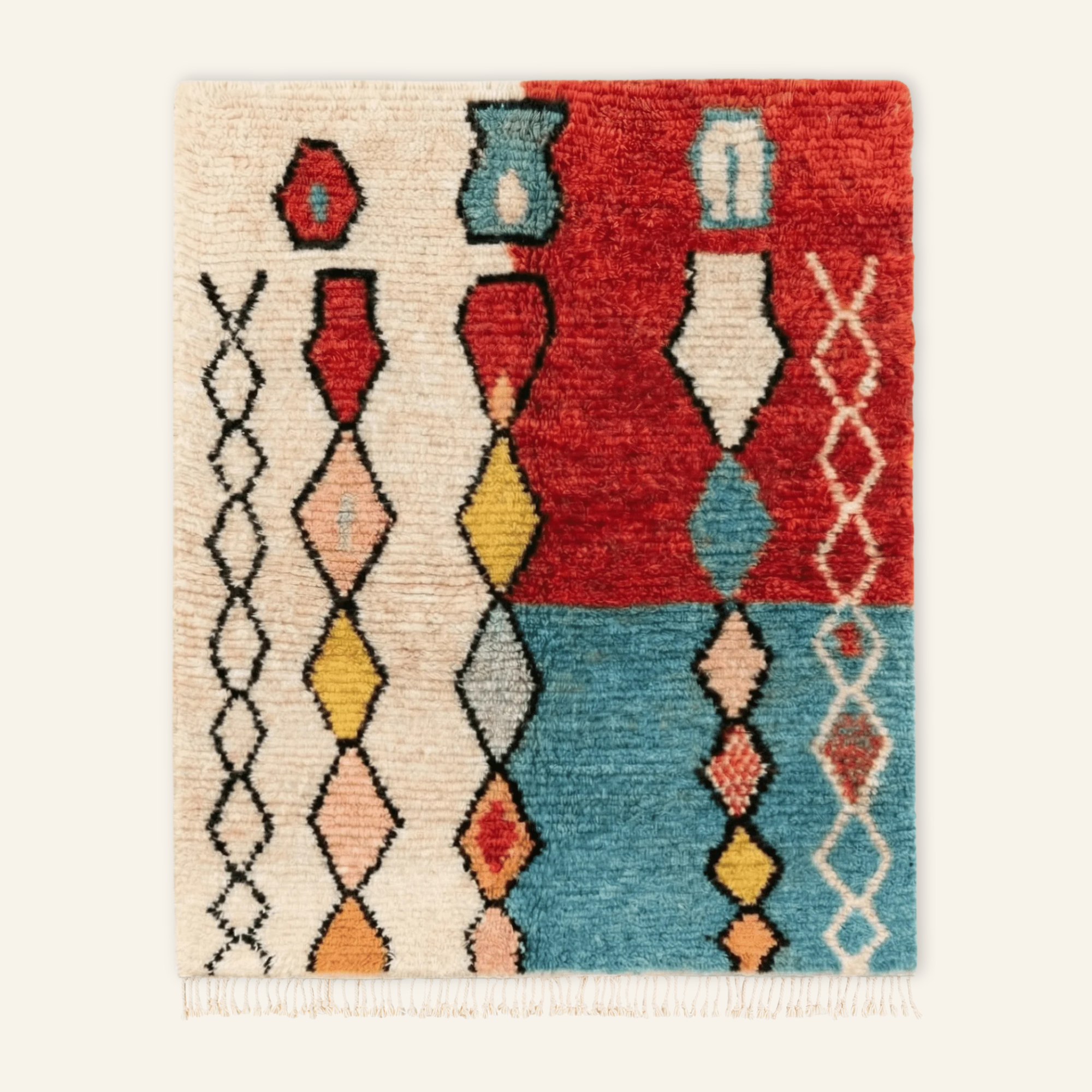 Lahab - Shag Moroccan rug