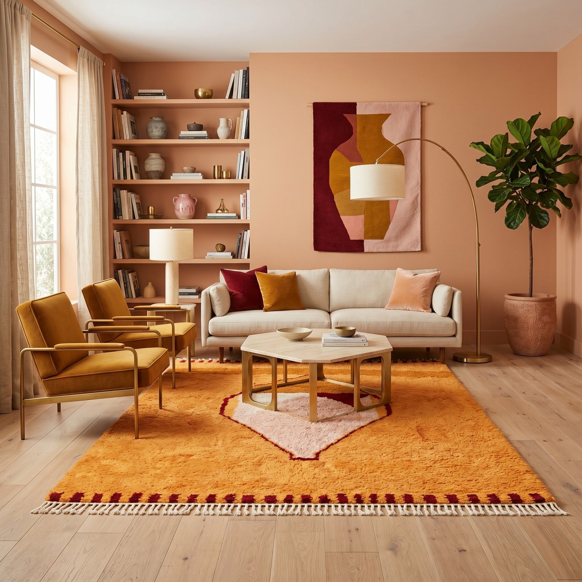 Lahib - Shag Moroccan rug