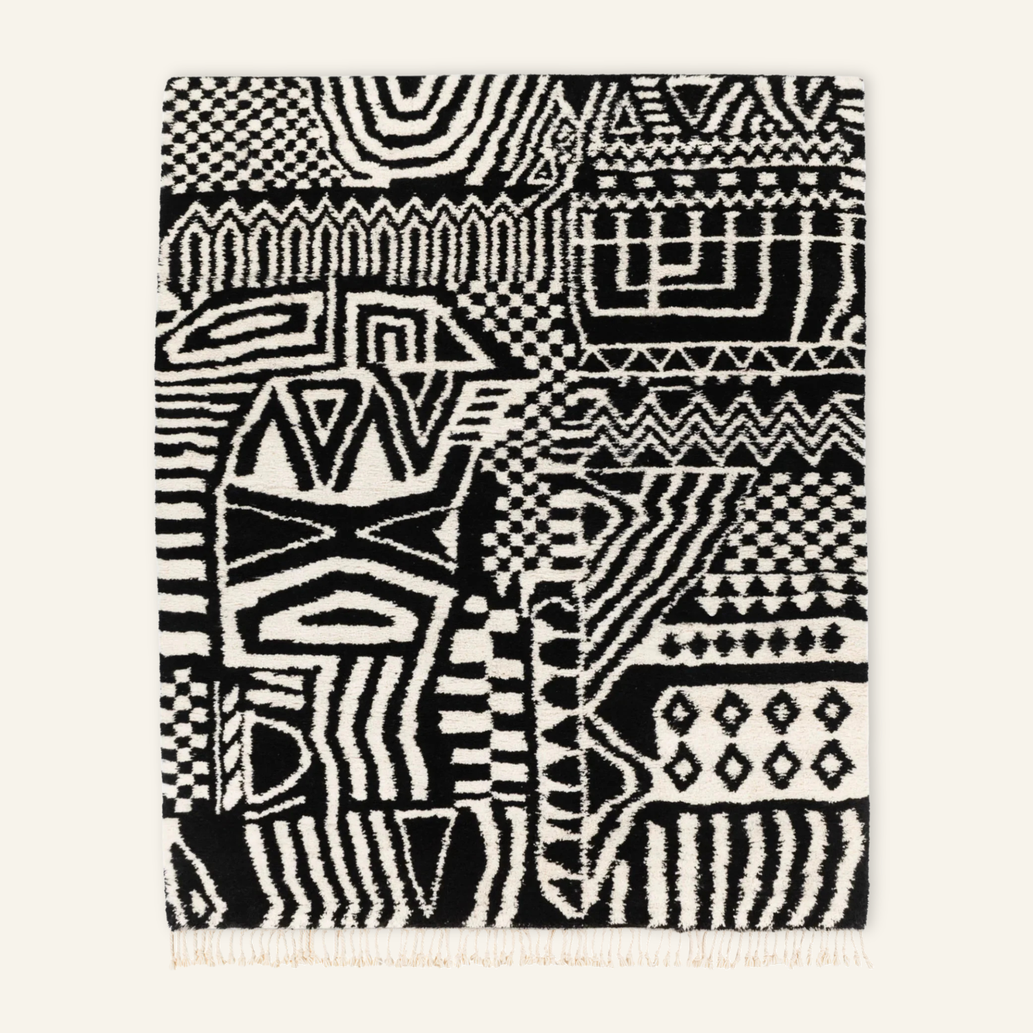 Layal - Shag Moroccan rug