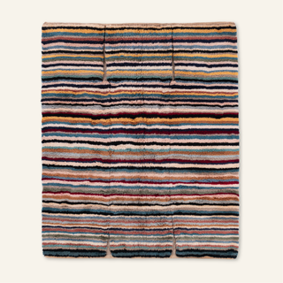 Linear Bloom - Luxury Shag Moroccan Rug