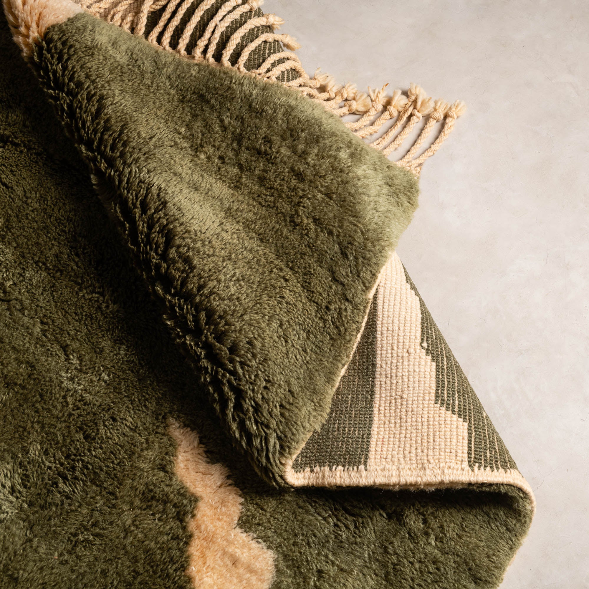 Soldier - Premium shag Moroccan rug