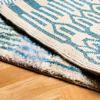 Green Amazon -  Luxury Shag Moroccan Runner Rug