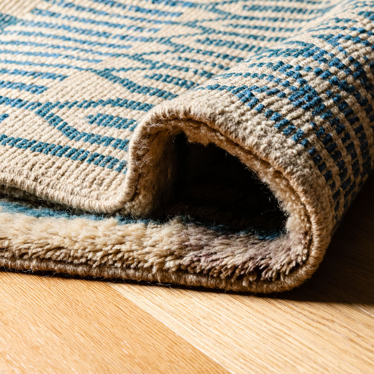 Green Amazon -  Luxury Shag Moroccan Runner Rug