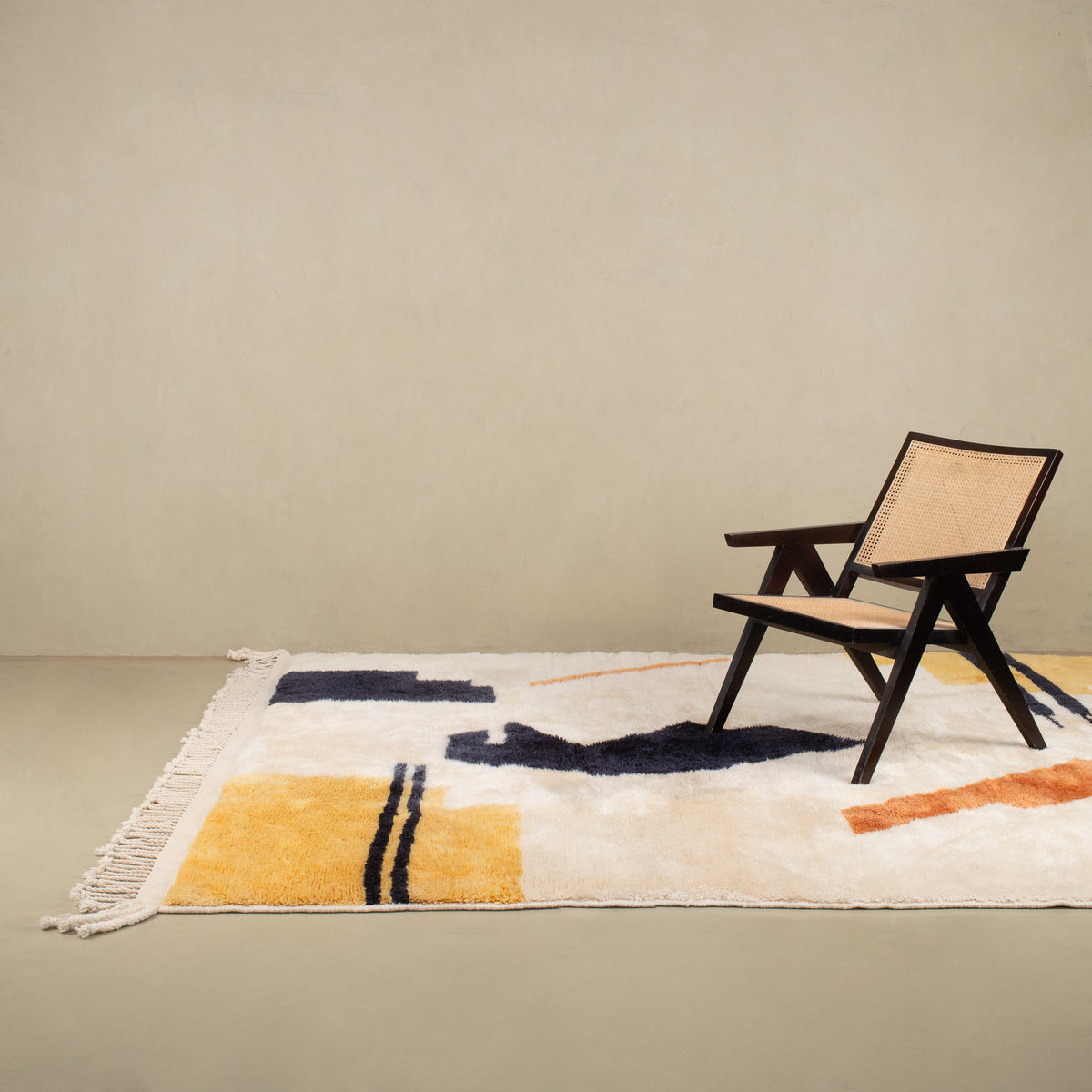 Masnsen - Luxury Shag Moroccan Rug