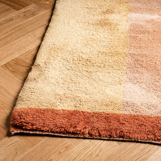 Tangerine Dream -  Luxury Shag Moroccan Runner Rug