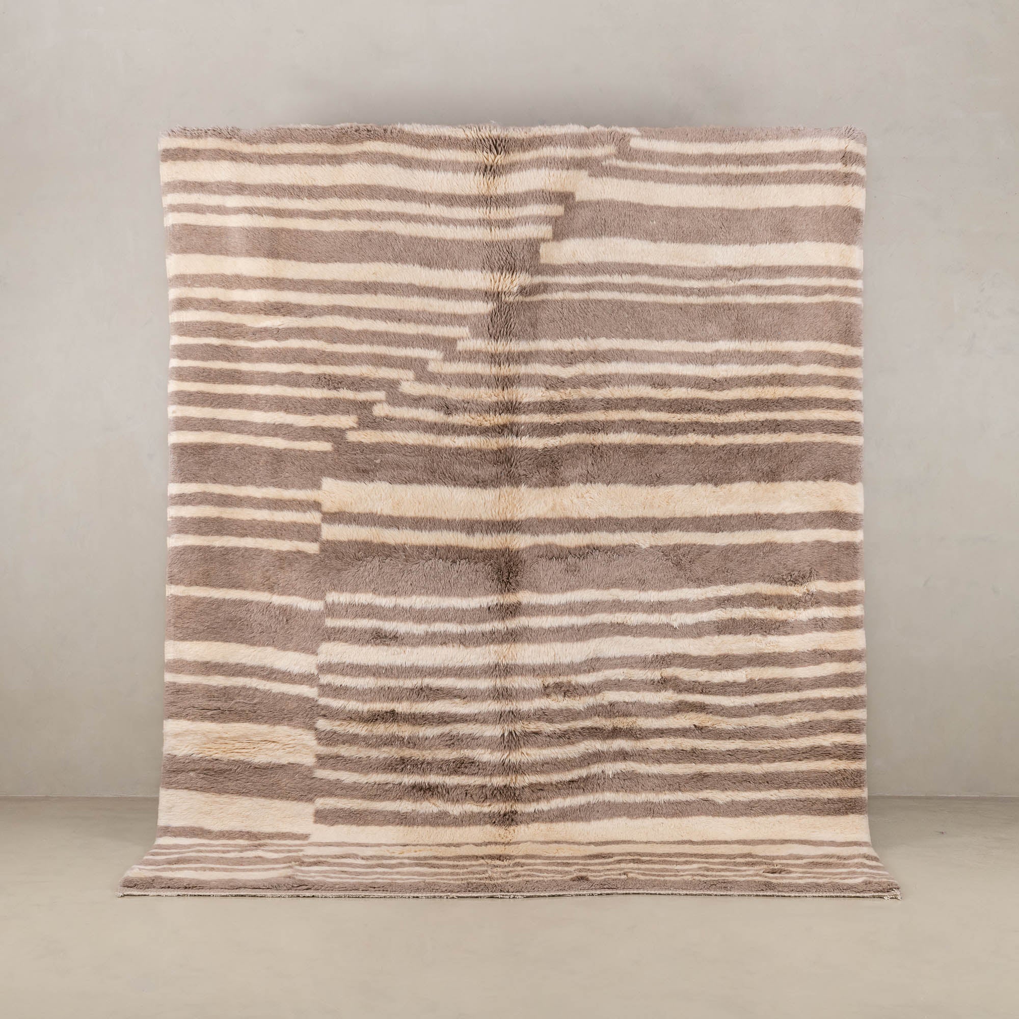 Shimmering Sands - Luxury Shag Moroccan Rug