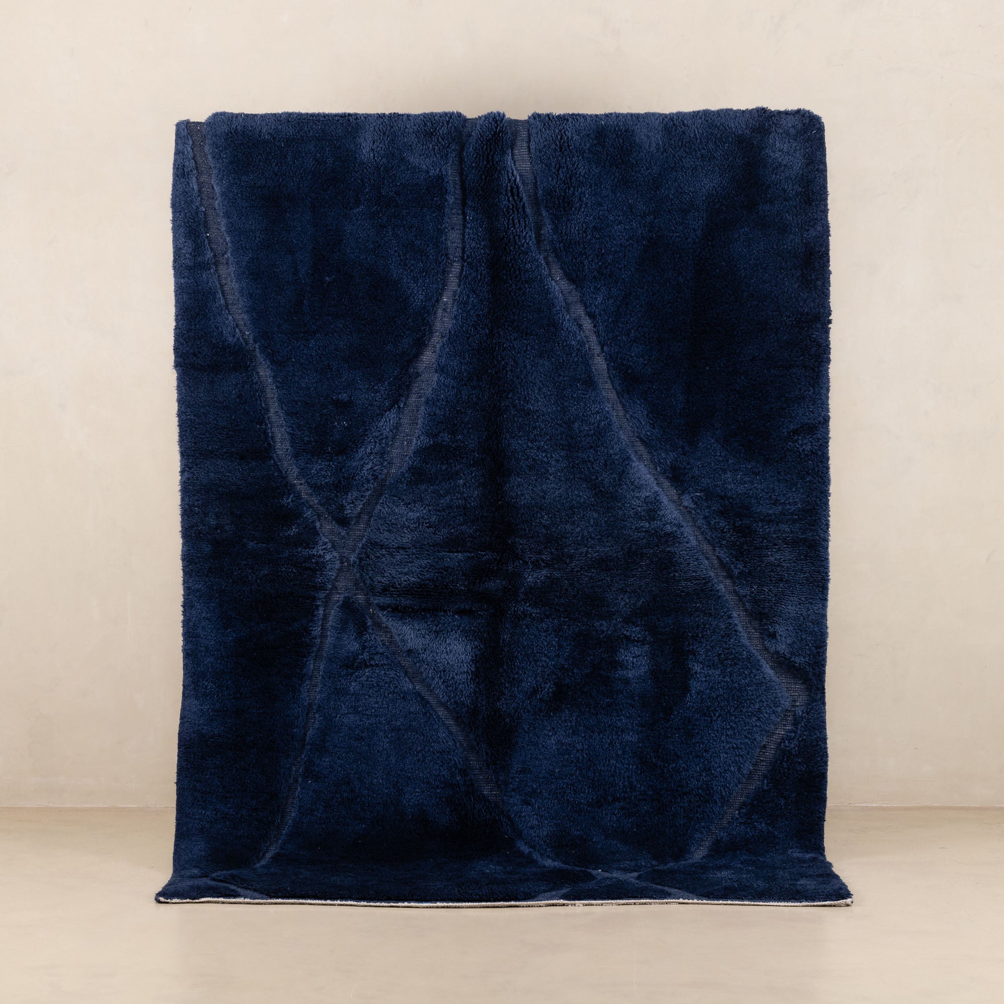 Night Sea - Luxury Shag Moroccan Rug