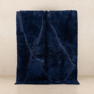Night Sea - Luxury Shag Moroccan Rug