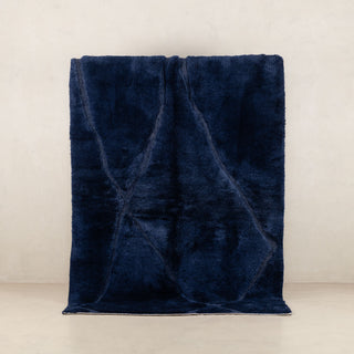 Night Sea - Luxury Shag Moroccan Rug