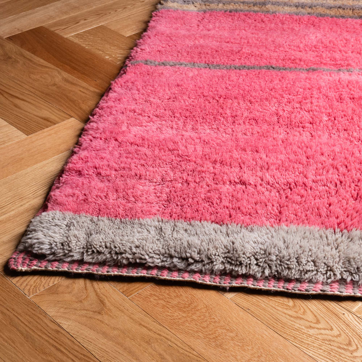 Celestial Geometries - Luxury Shag Moroccan Rug