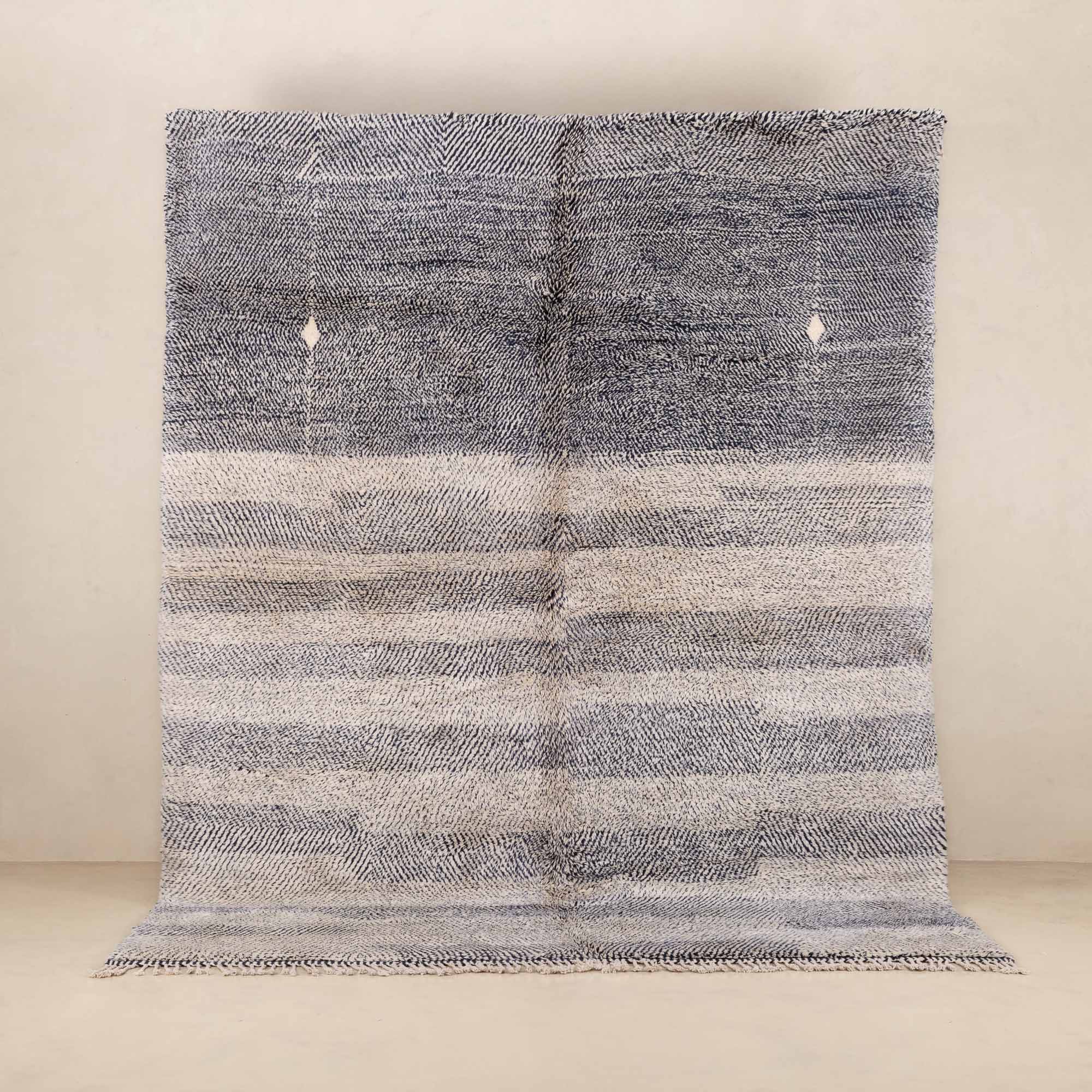 Blue Diamond - Luxury Shag Moroccan Rug