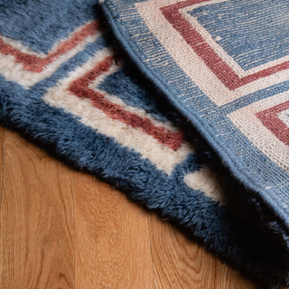 Kaleido Squares - Luxury Shag Moroccan Rug