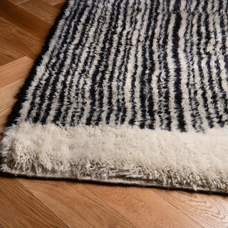Blush Divide - Luxury Shag Moroccan Rug