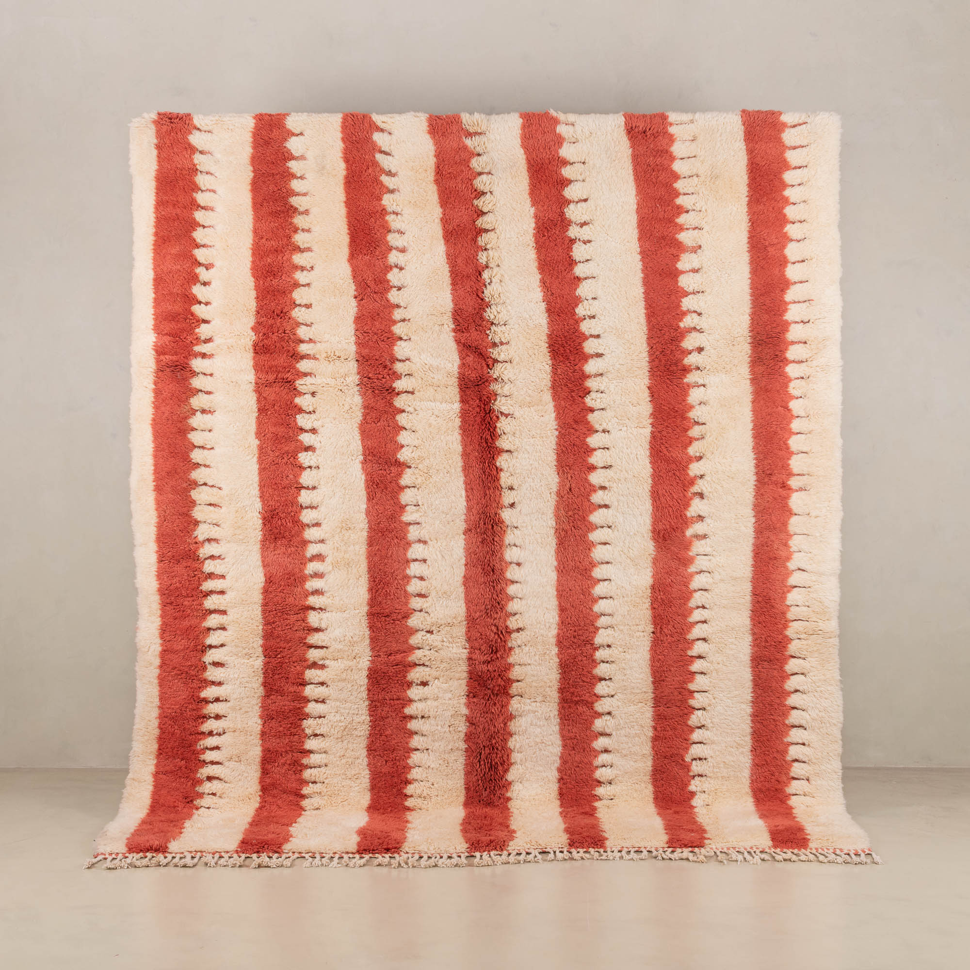 Warm Current - Luxury Shag Moroccan Rug