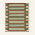 Madar Olive Green - Flatweave Moroccan rug