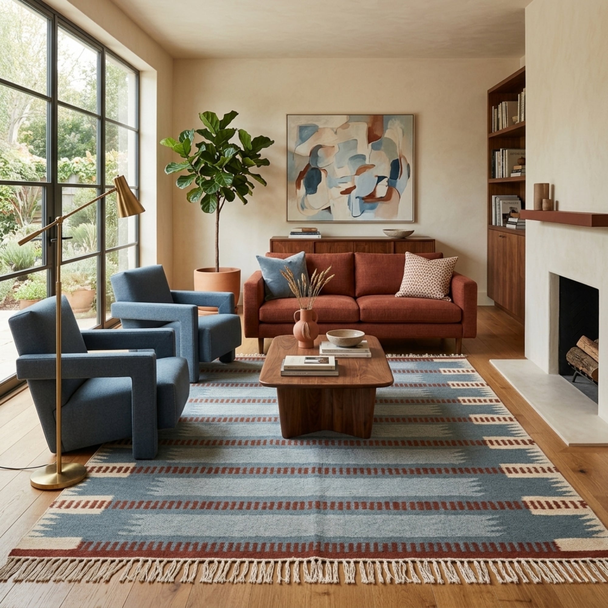 Madar - Flatweave Moroccan rug