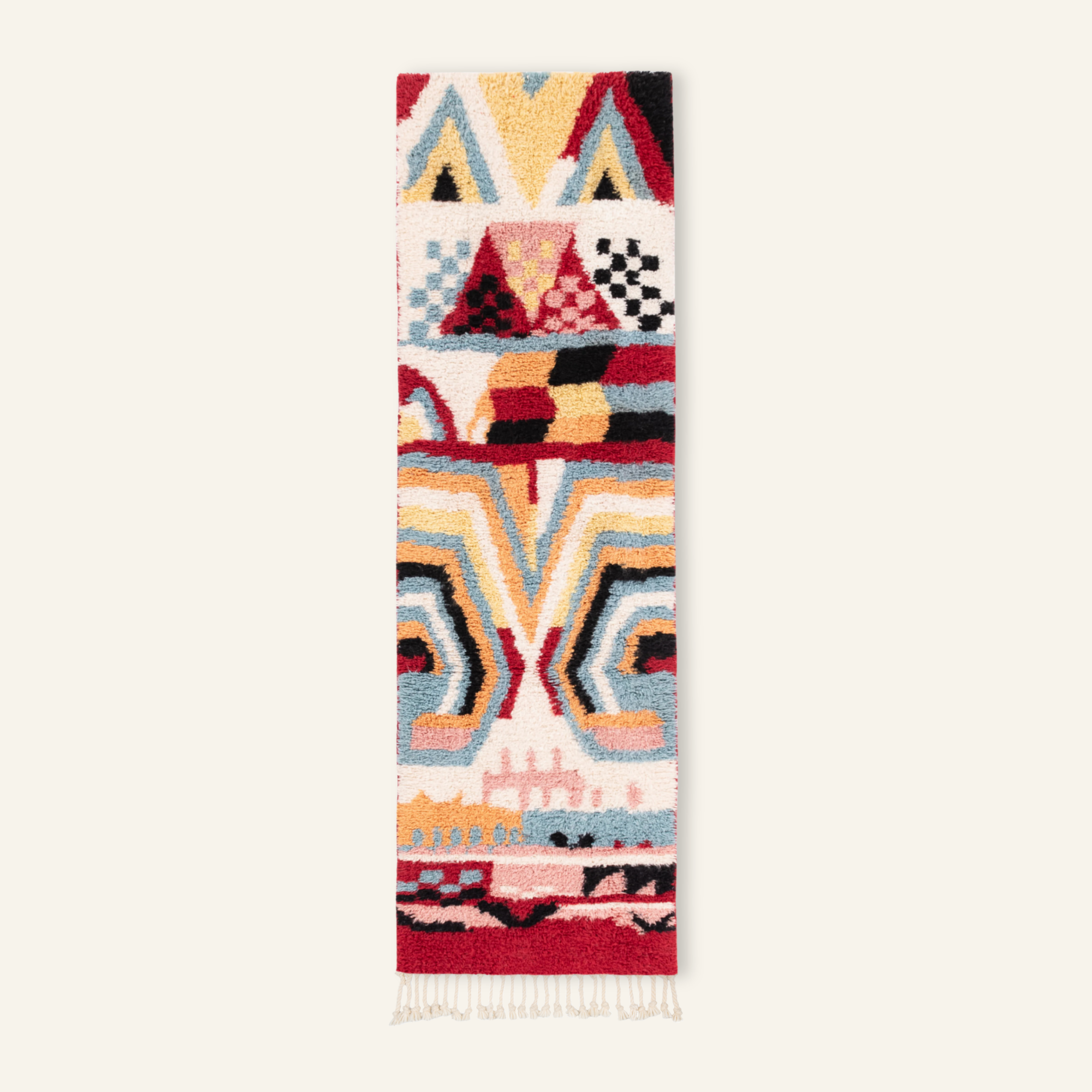 Maha - Shag Moroccan runner rug