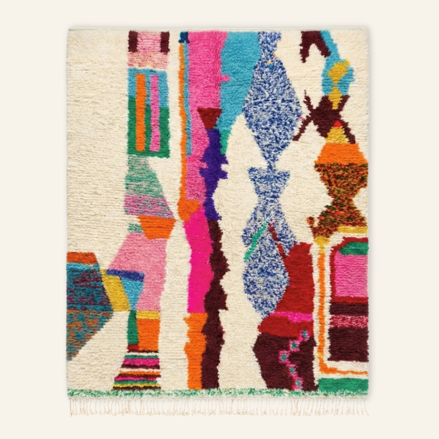 Maraj - Shag Moroccan rug