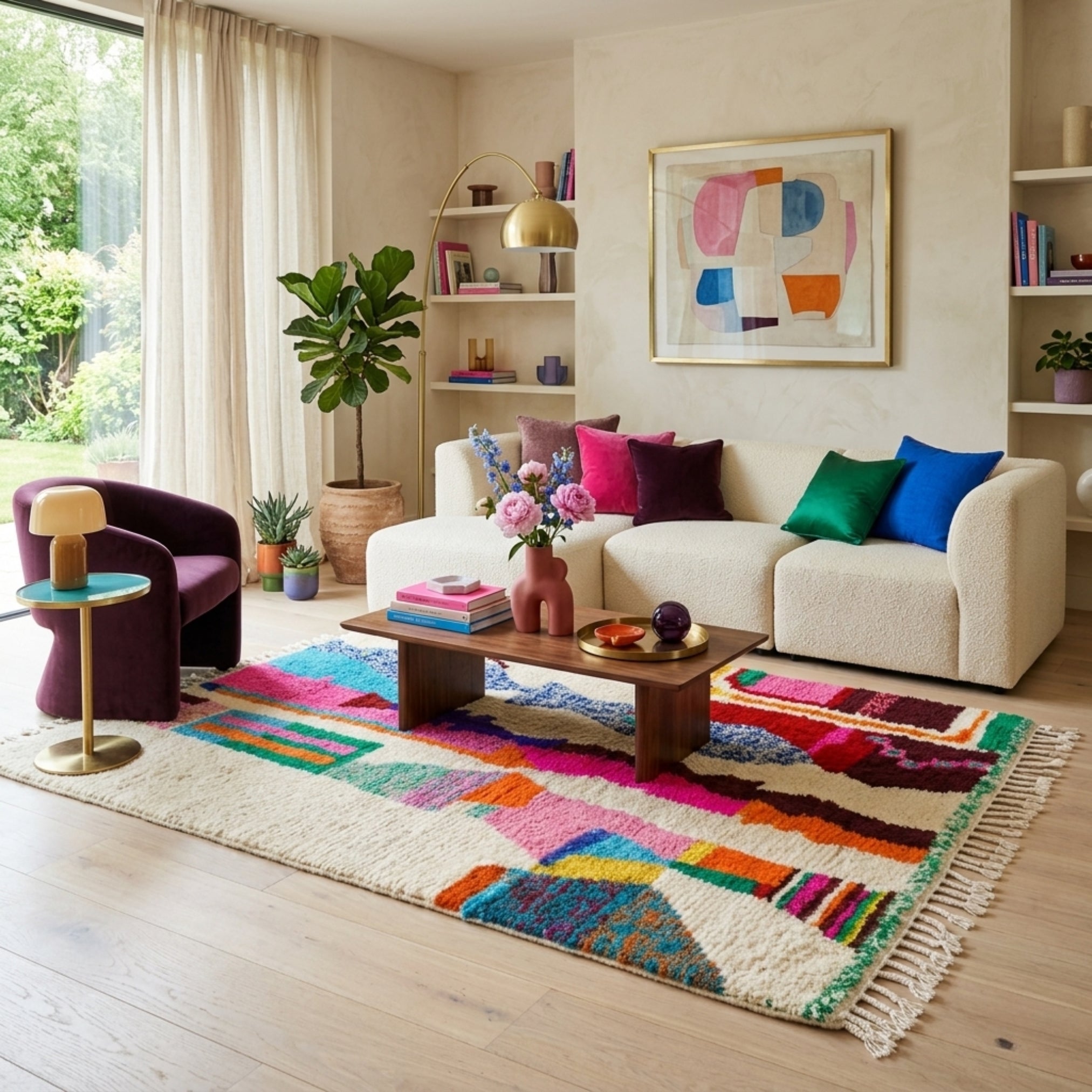 Maraj - Shag Moroccan rug